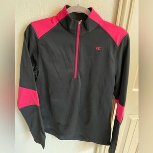 Ladies 3/4 zip pullover